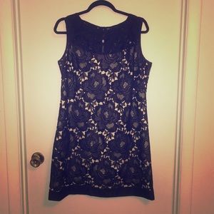 White House Black Market Womens Black Formal Dress NWOT